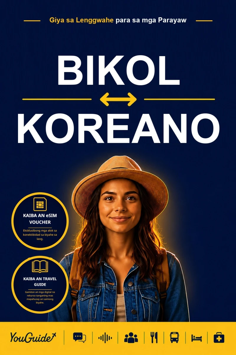 Portada: The Language Guide for Travelers - Bikol to Korean