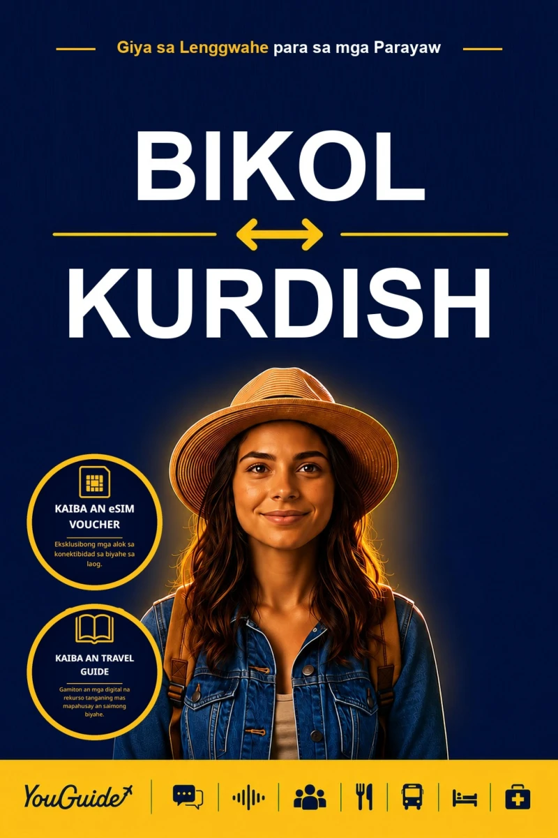 Portada: The Language Guide for Travelers - Bikol to Kurdish