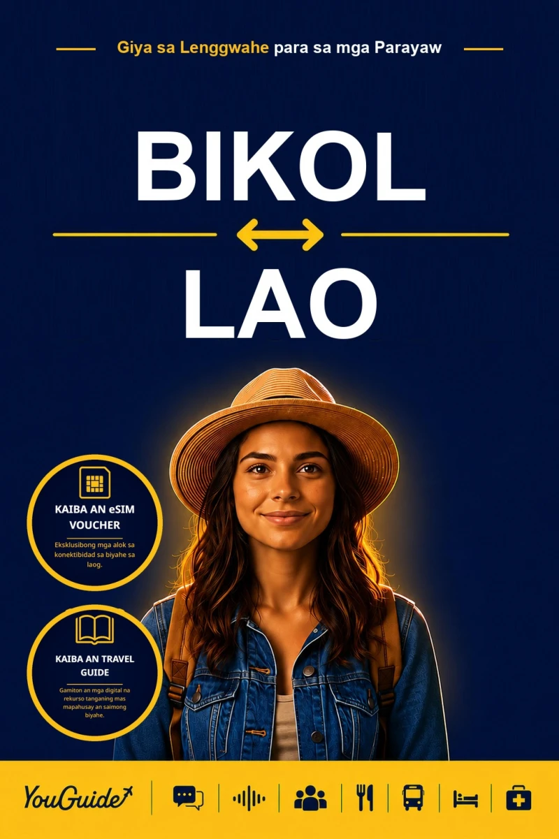 Portada: The Language Guide for Travelers - Bikol to Lao