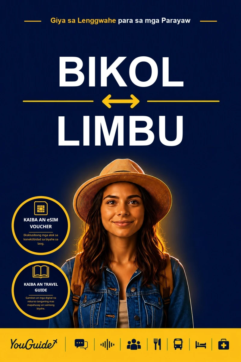 Portada: The Language Guide for Travelers - Bikol to Limbu
