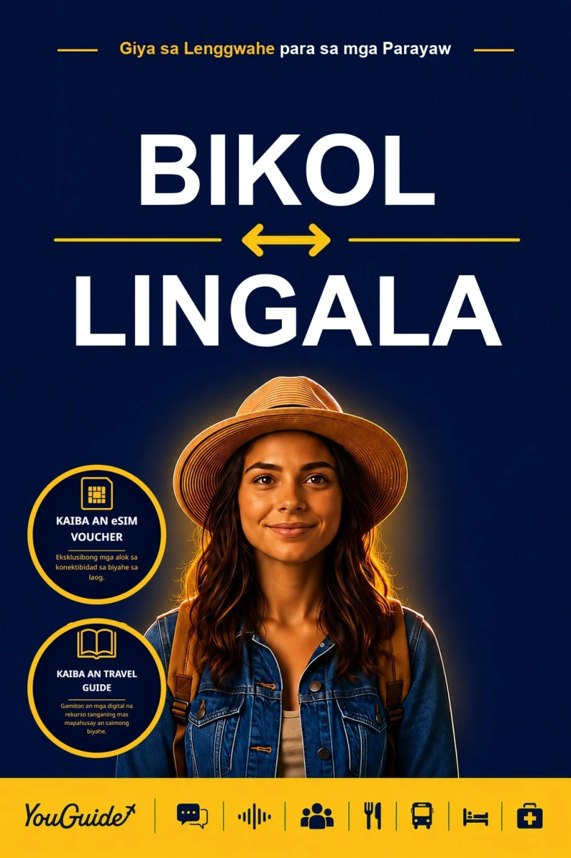Portada: The Language Guide for Travelers - Bikol to Lingala