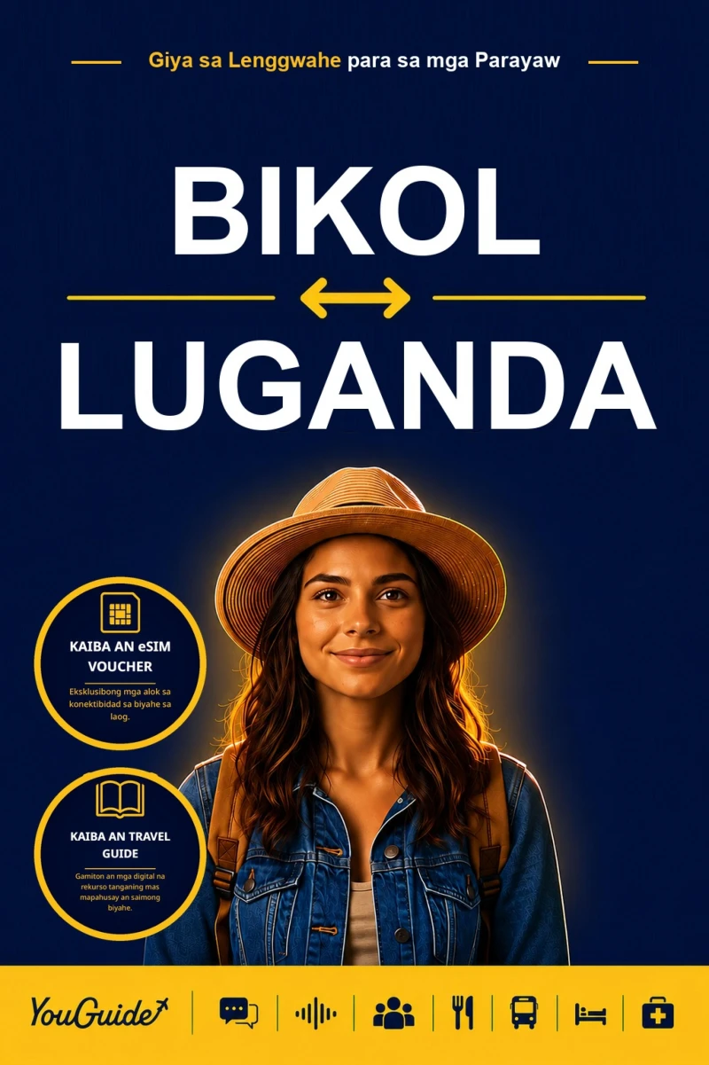 Portada: The Language Guide for Travelers - Bikol to Luganda