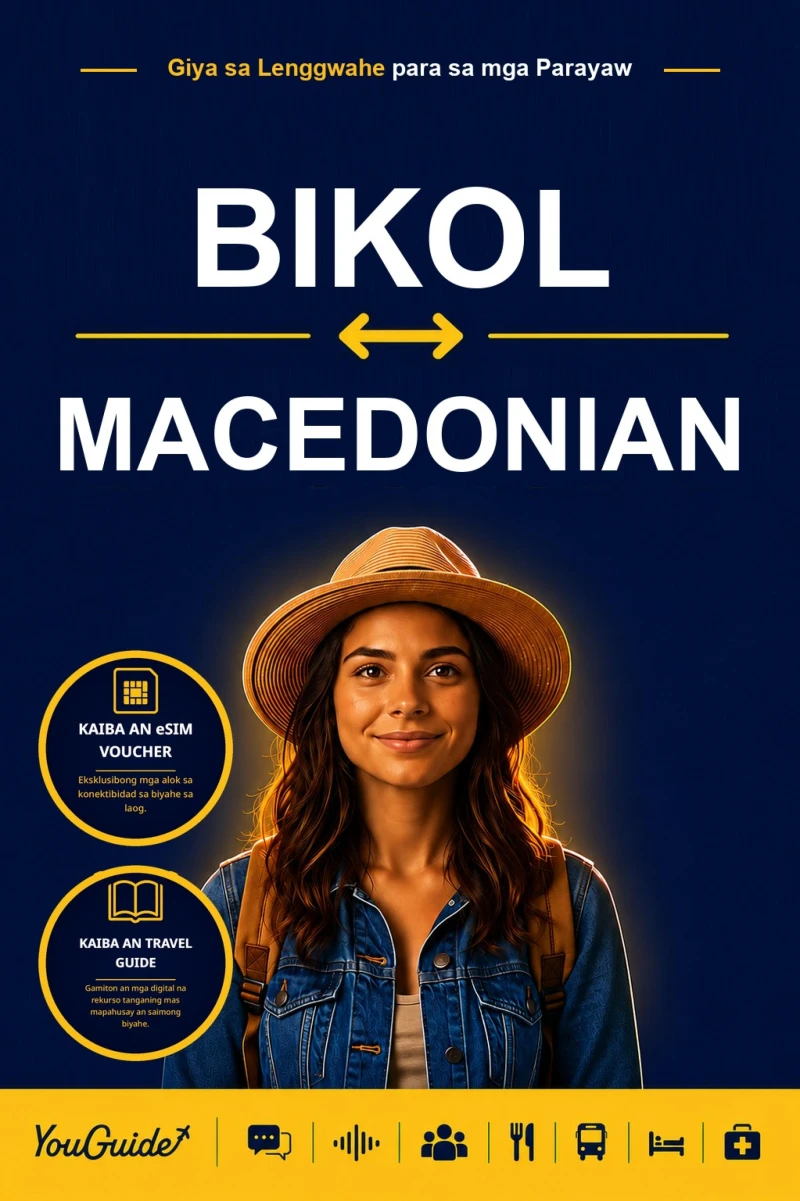 Portada: The Language Guide for Travelers - Bikol to Macedonian
