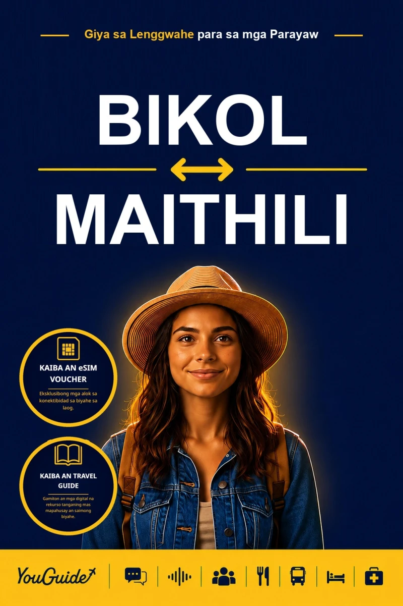 Portada: The Language Guide for Travelers - Bikol to Maithili
