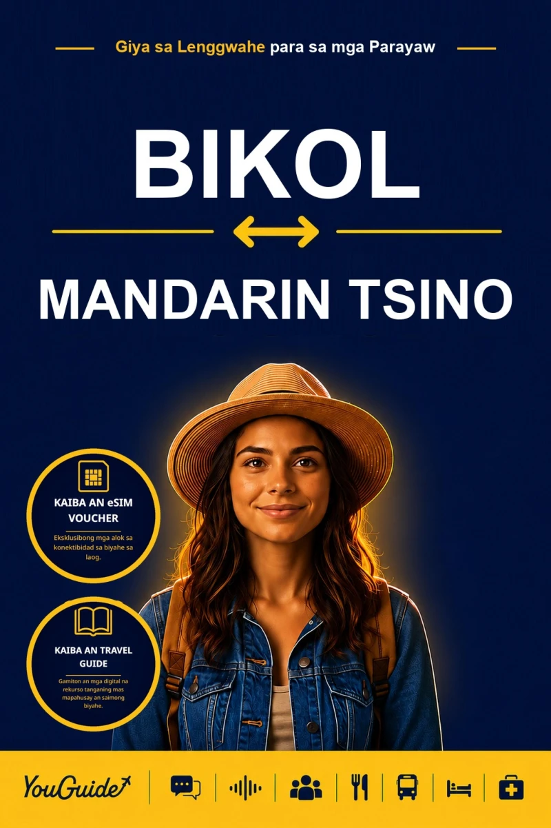 Portada: The Language Guide for Travelers - Bikol to Mandarin Chinese