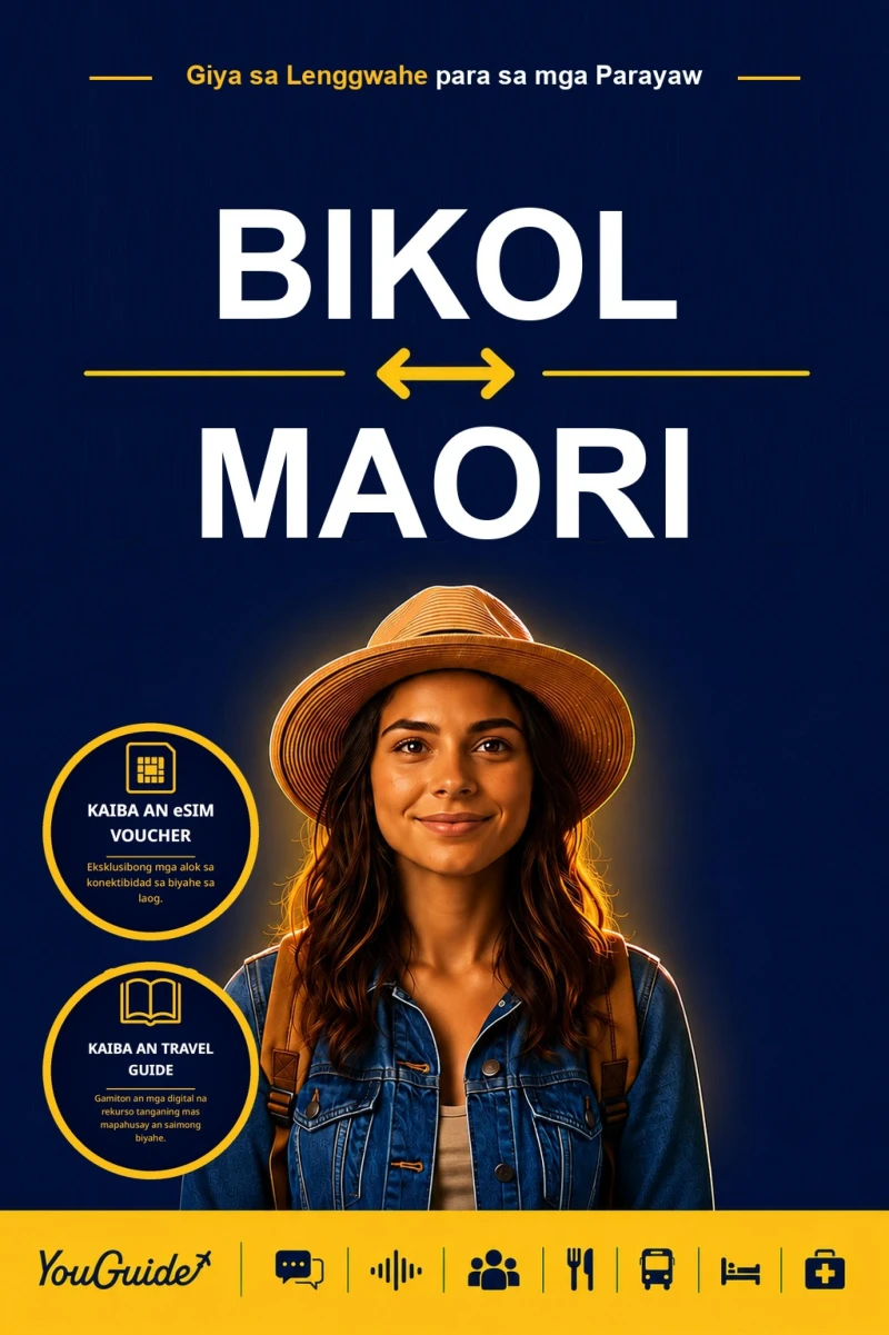 Portada: The Language Guide for Travelers - Bikol to Maori