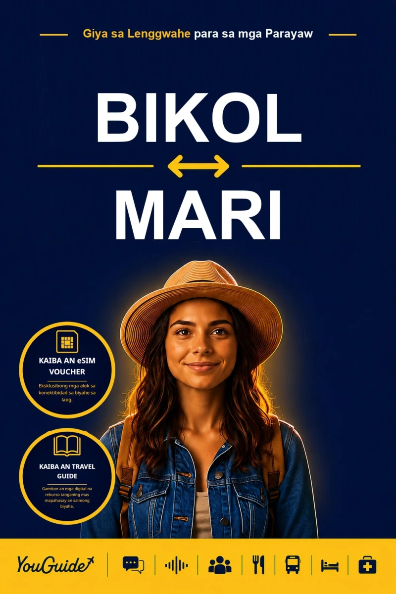 Portada: The Language Guide for Travelers - Bikol to Mari