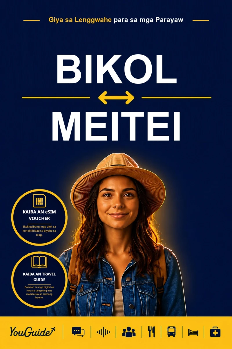 Portada: The Language Guide for Travelers - Bikol to Meitei
