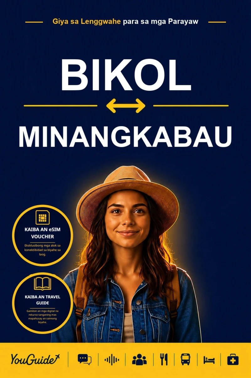 Portada: The Language Guide for Travelers - Bikol to Minangkabau