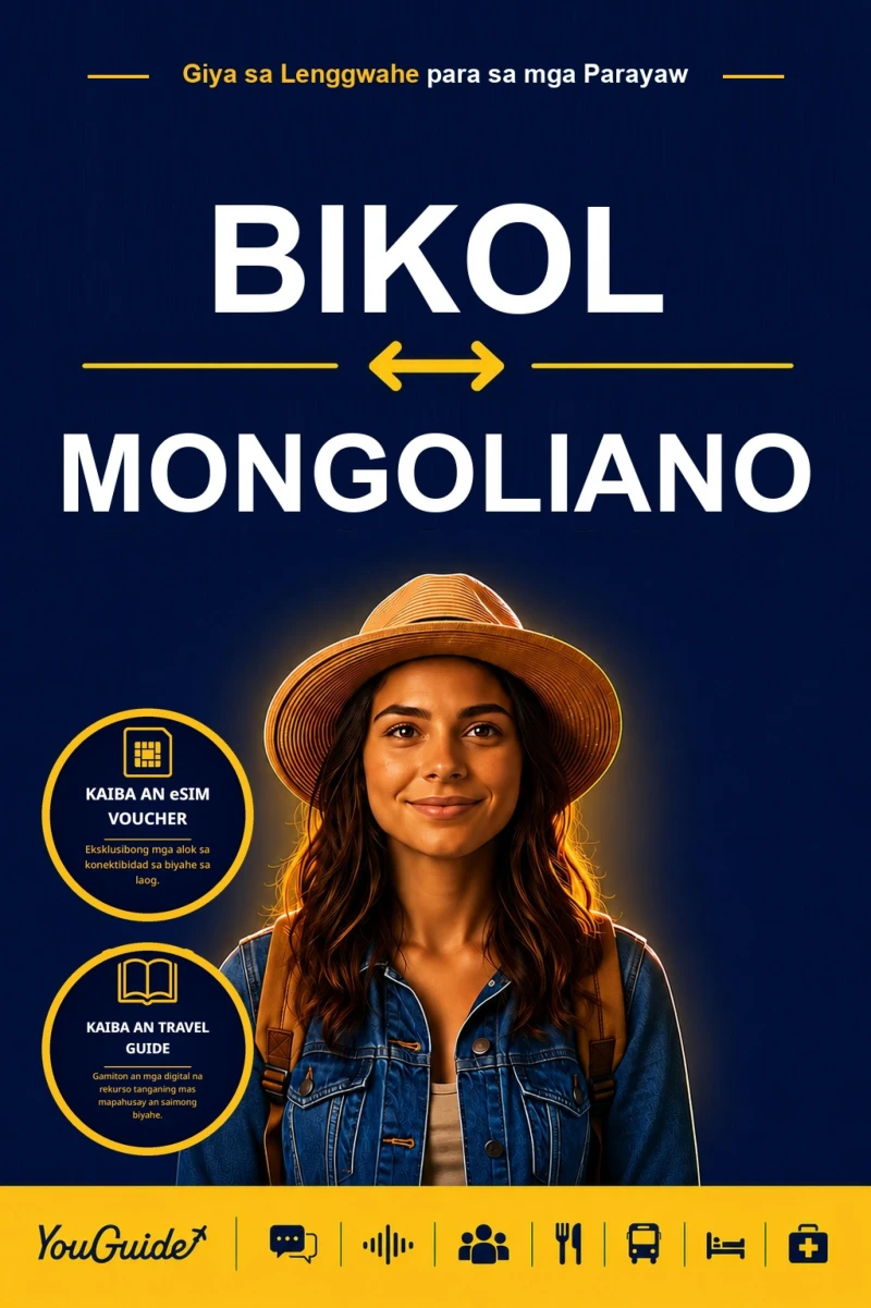 Portada: The Language Guide for Travelers - Bikol to Mongolian