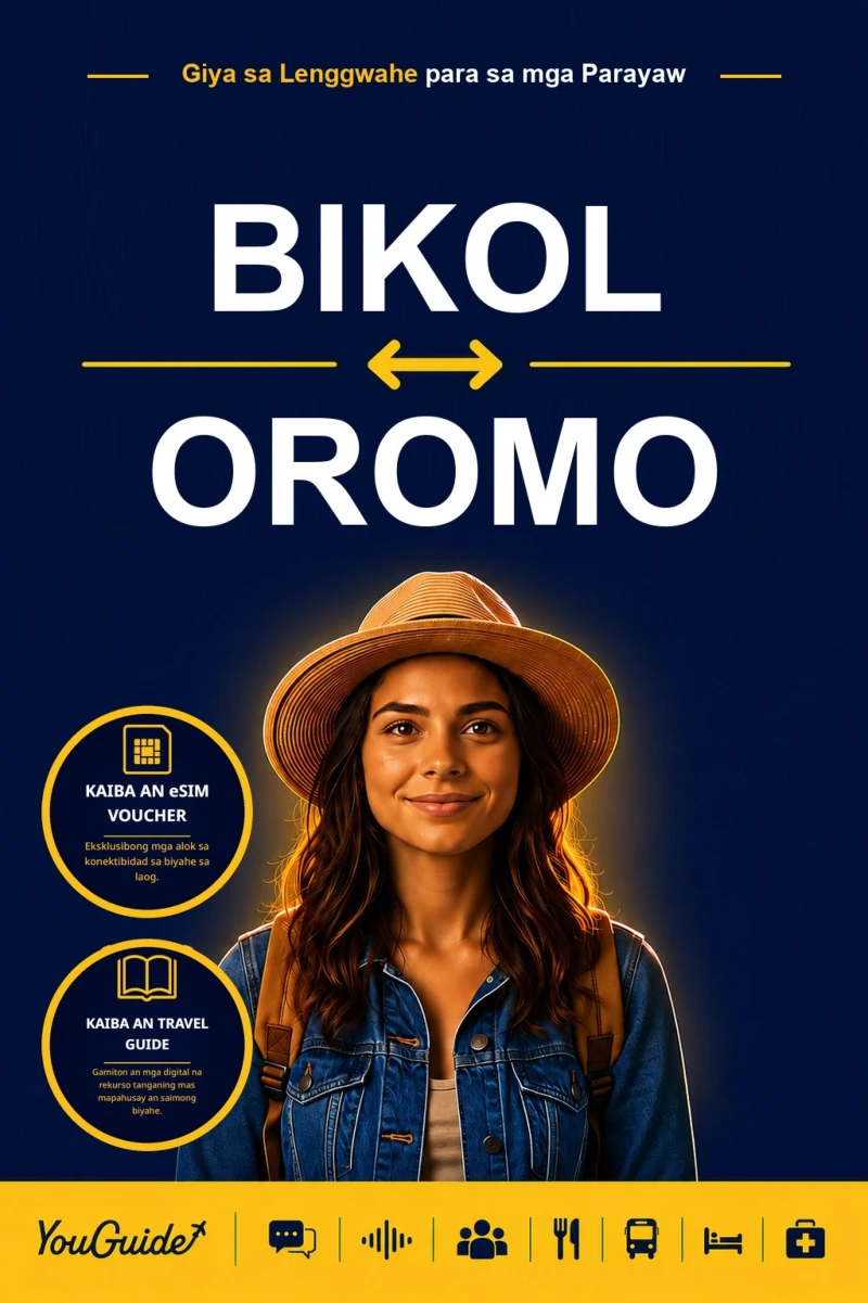 Portada: The Language Guide for Travelers - Bikol to Oromo