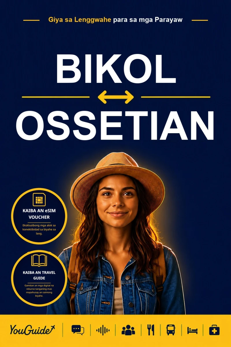 Portada: The Language Guide for Travelers - Bikol to Ossetian