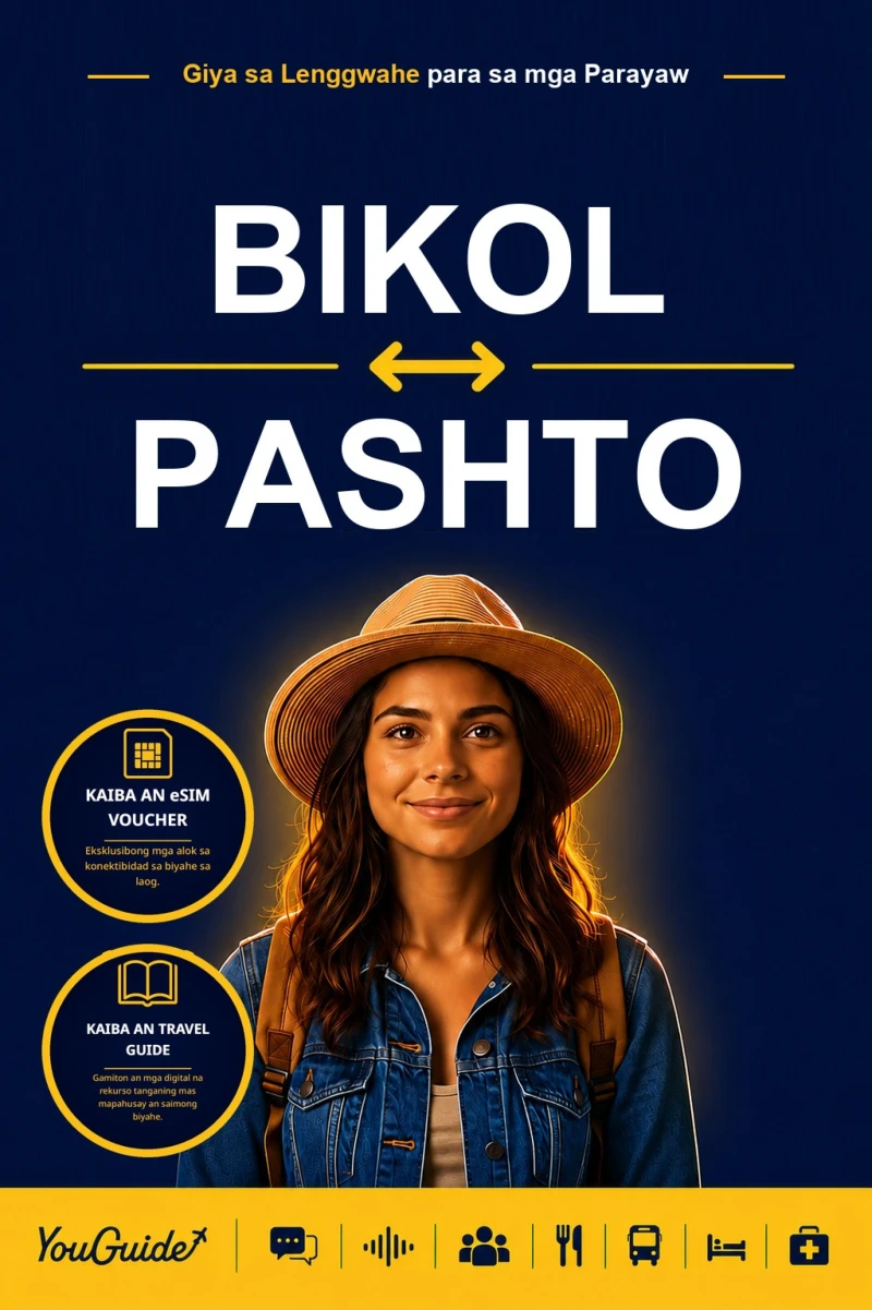Portada: The Language Guide for Travelers - Bikol to Pashto