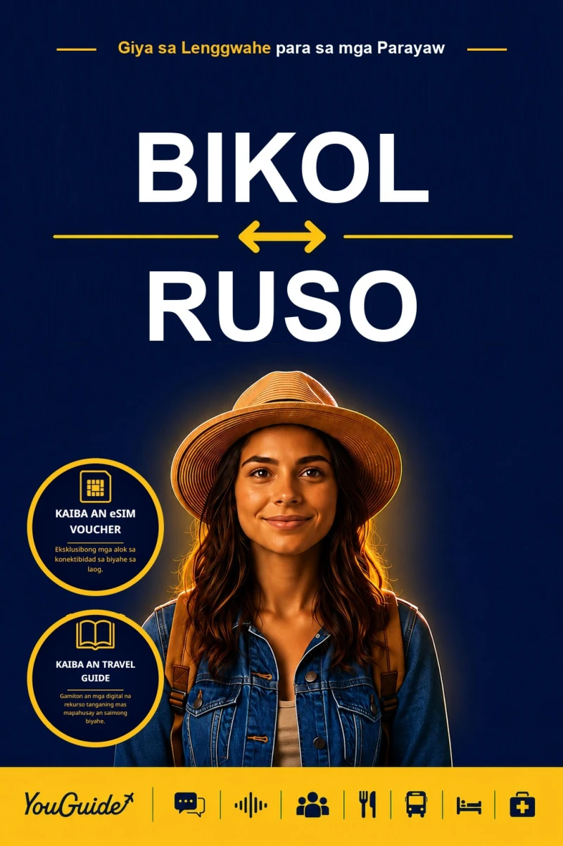Portada: The Language Guide for Travelers - Bikol to Russian