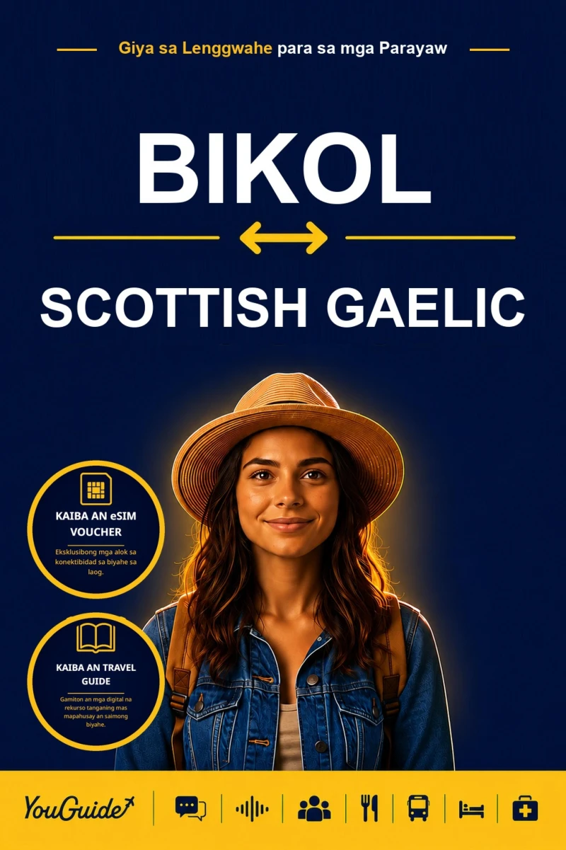 Portada: The Language Guide for Travelers - Bikol to Scottish Gaelic