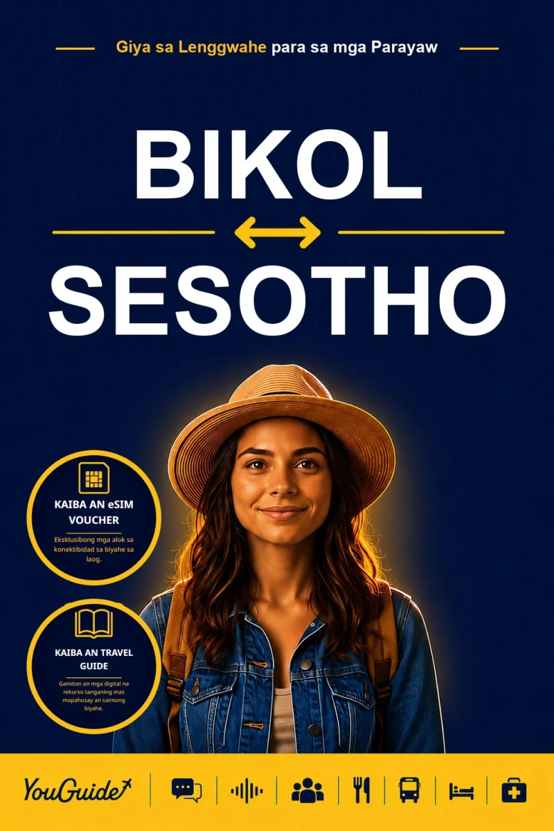 Portada: The Language Guide for Travelers - Bikol to Sesotho