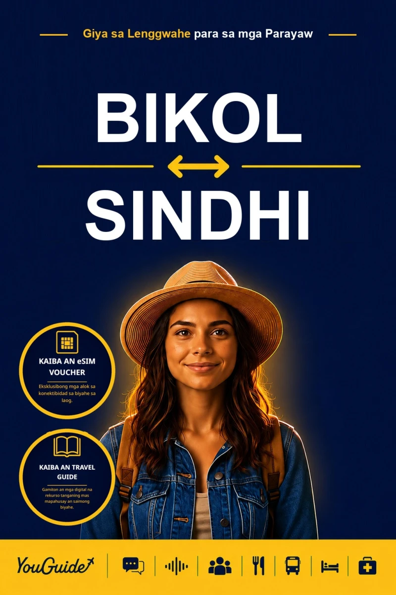 Portada: The Language Guide for Travelers - Bikol to Sindhi