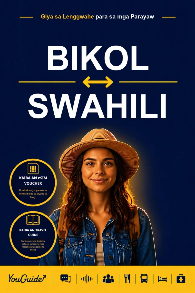 Portada: The Language Guide for Travelers - Bikol to Swahili