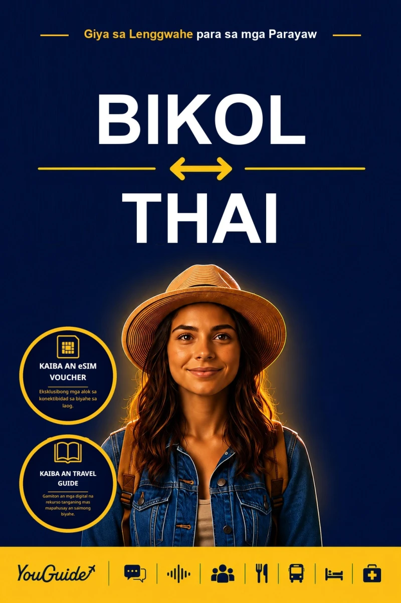 Portada: The Language Guide for Travelers - Bikol to Thai