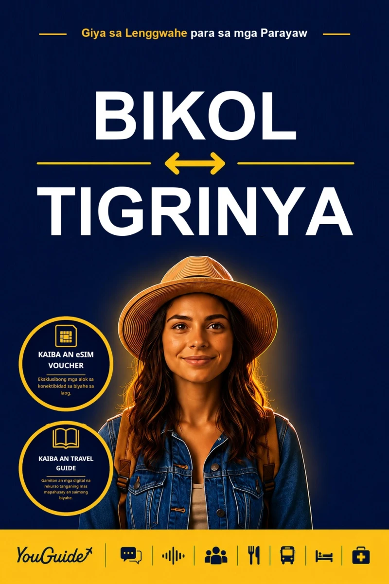 Portada: The Language Guide for Travelers - Bikol to Tigrinya