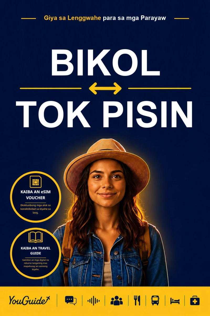 Portada: The Language Guide for Travelers - Bikol to Tok Pisin