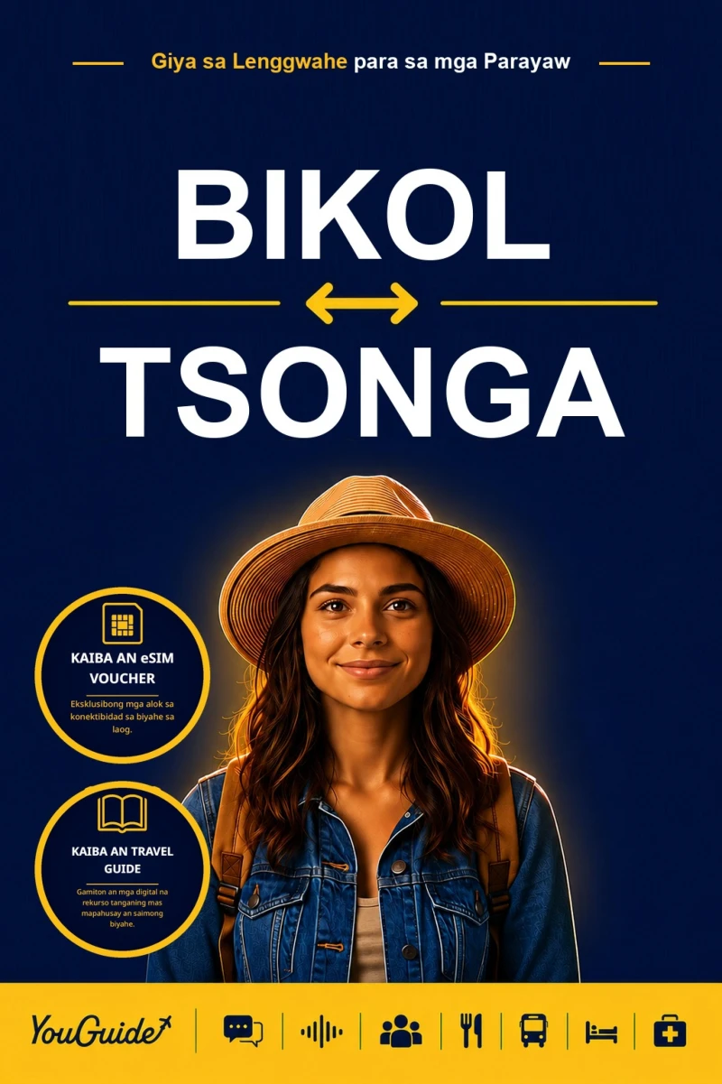 Portada: The Language Guide for Travelers - Bikol to Tsonga