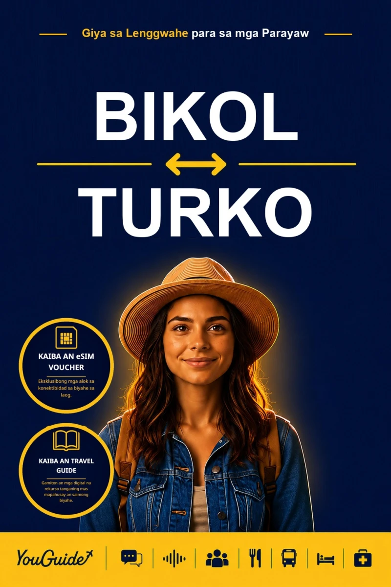 Portada: The Language Guide for Travelers - Bikol to Turkish