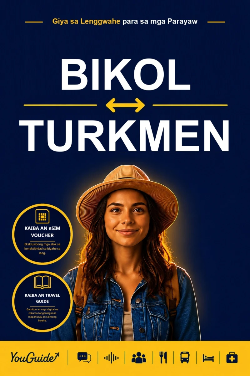 Portada: The Language Guide for Travelers - Bikol to Turkmen