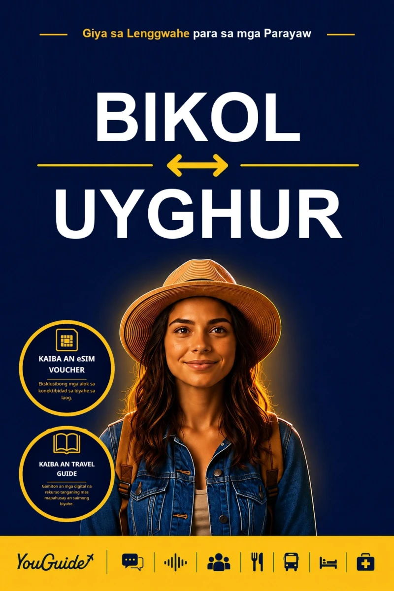 Portada: The Language Guide for Travelers - Bikol to Uyghur
