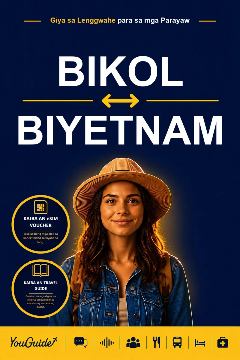 Portada: The Language Guide for Travelers - Bikol to Vietnamese