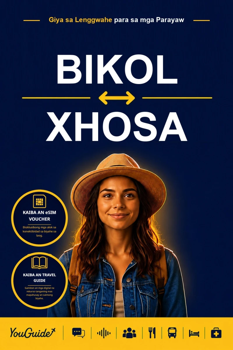 Portada: The Language Guide for Travelers - Bikol to Xhosa