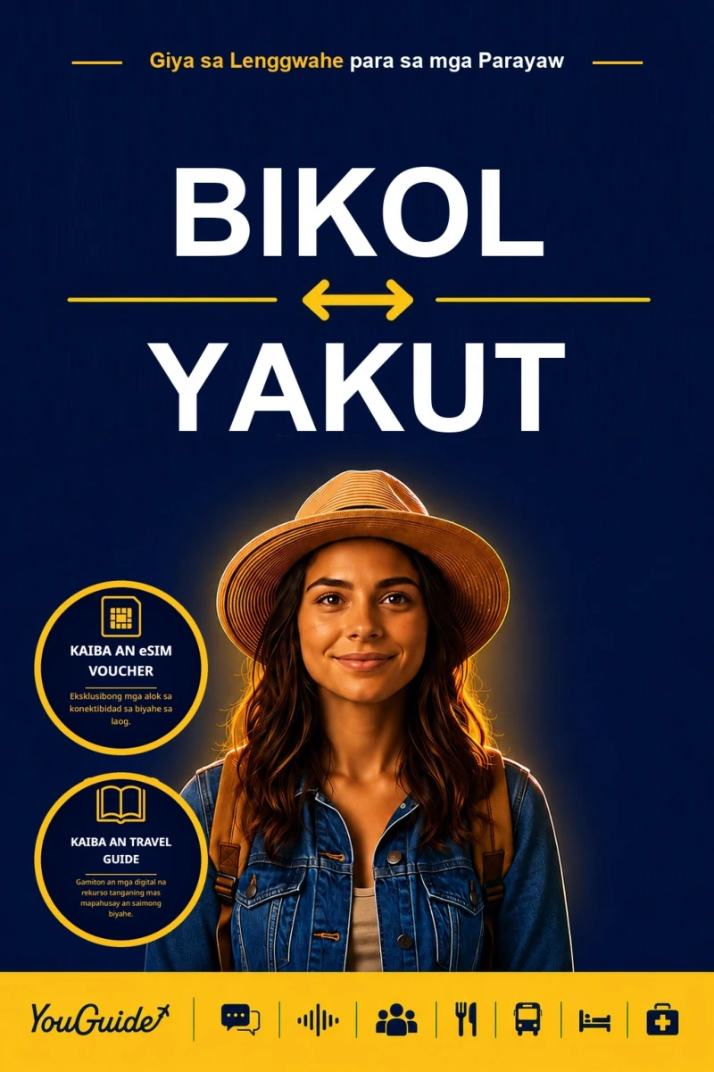 Portada: The Language Guide for Travelers - Bikol to Yakut
