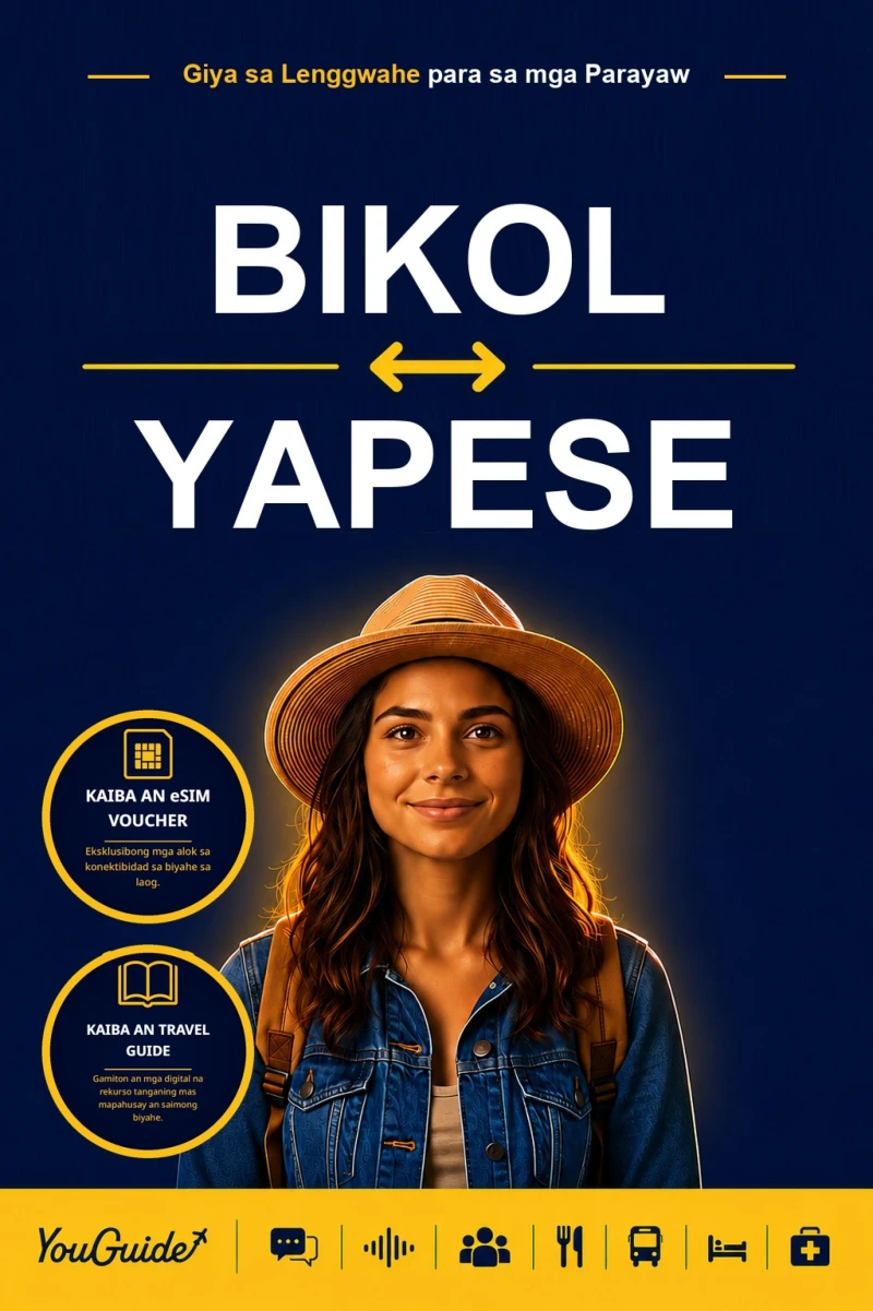 Portada: The Language Guide for Travelers - Bikol to Yapese