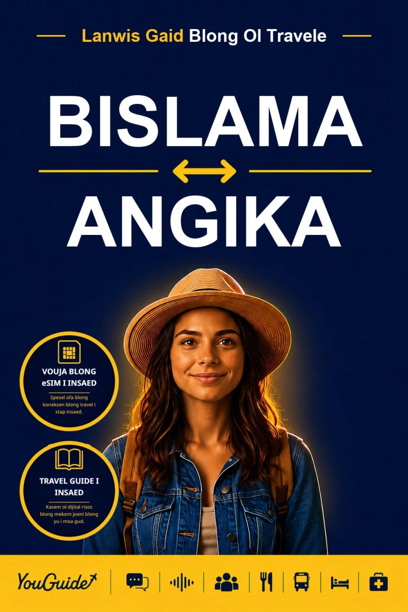 Portada: The Language Guide for Travelers - Bislama to Angika
