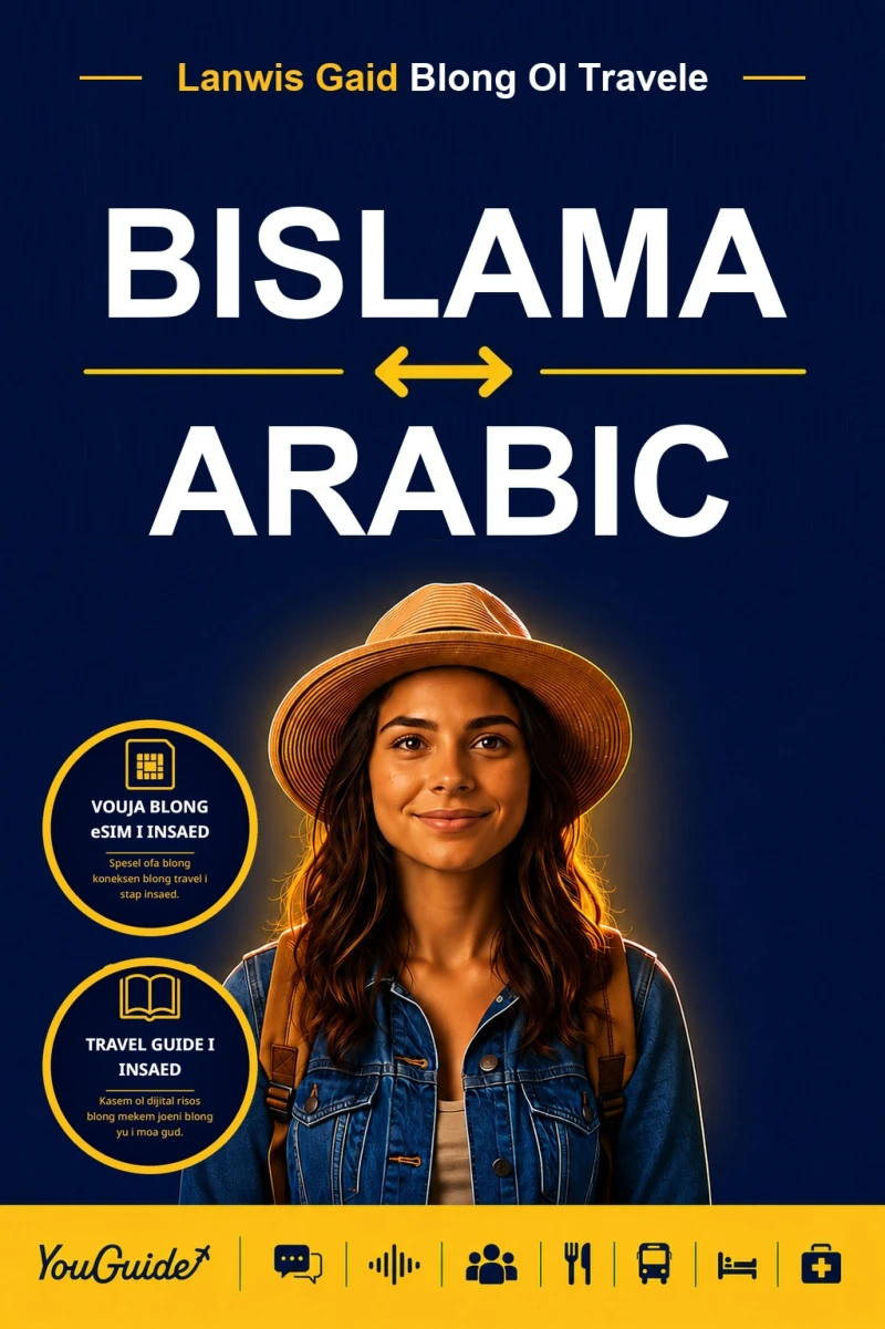 Portada: The Language Guide for Travelers - Bislama to Arabic