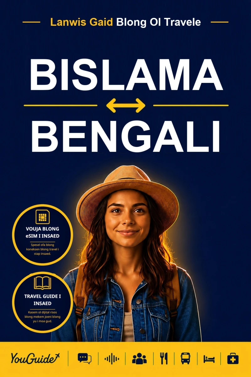 Portada: The Language Guide for Travelers - Bislama to Bengali