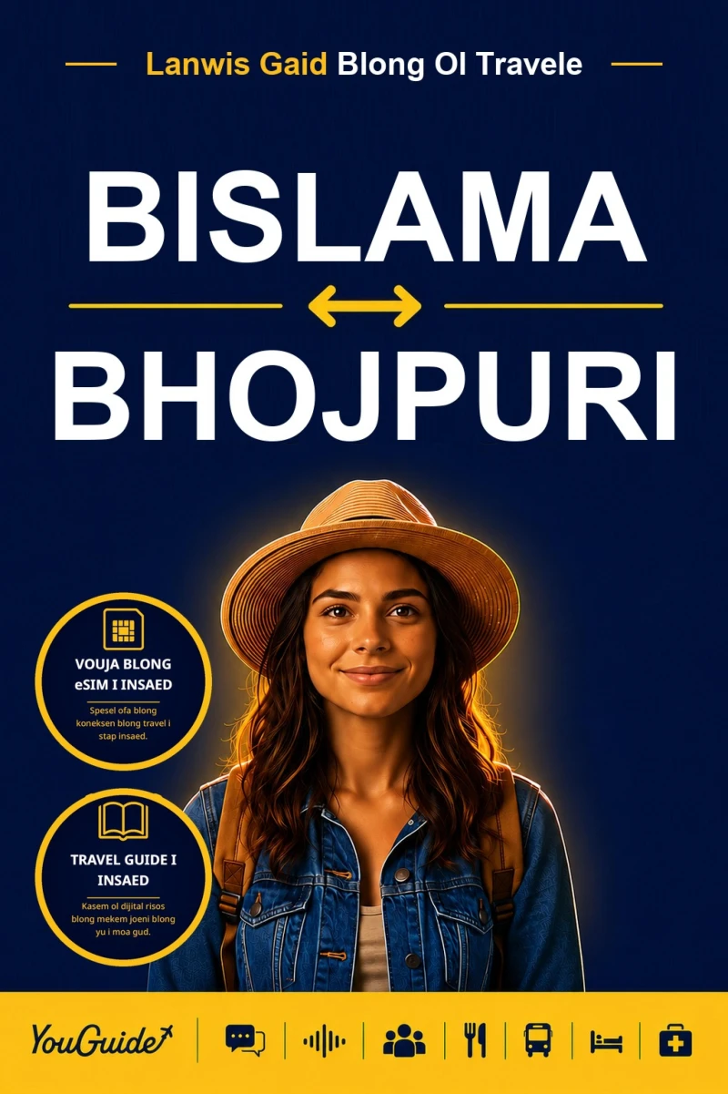 Portada: The Language Guide for Travelers - Bislama to Bhojpuri