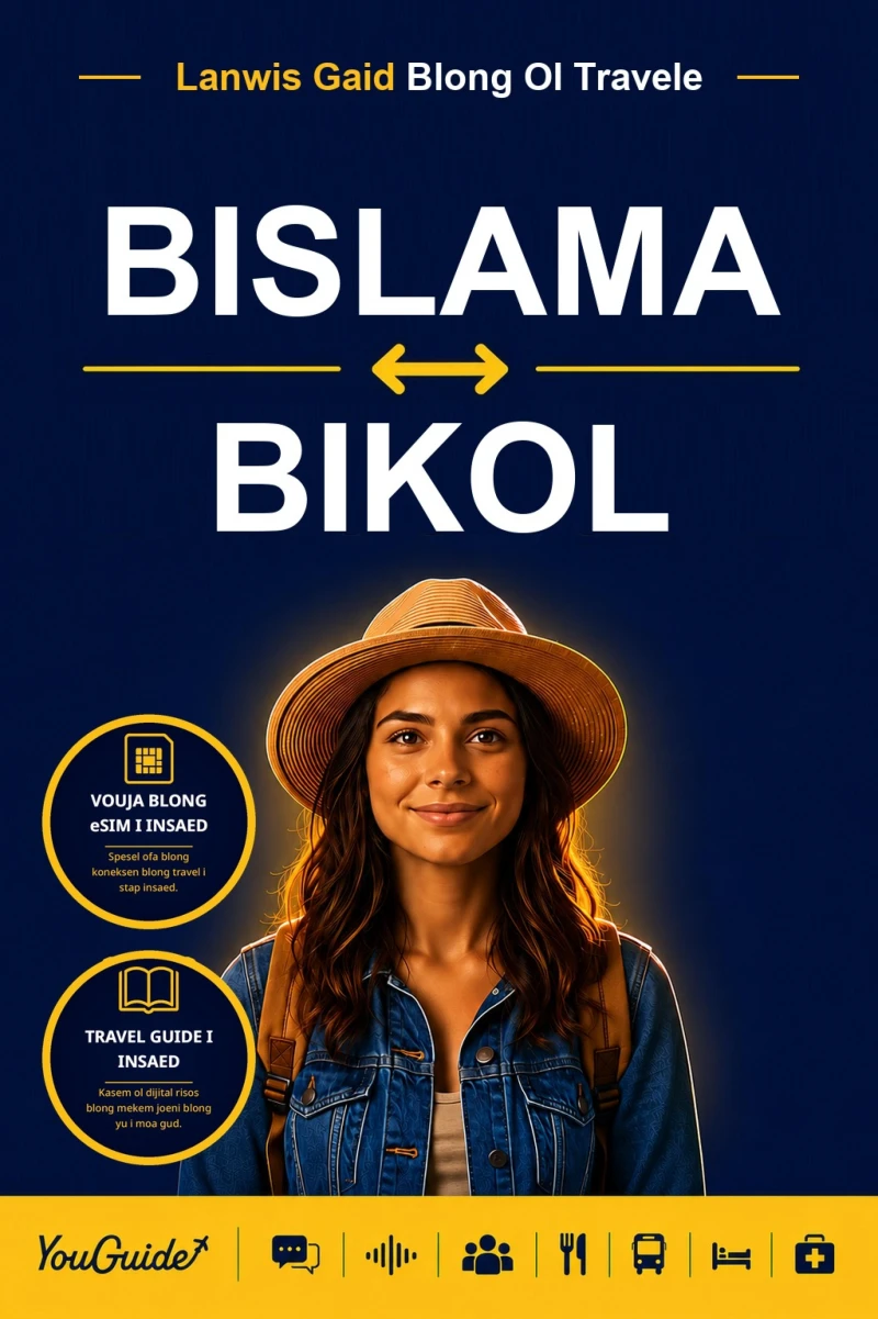 Portada: The Language Guide for Travelers - Bislama to Bikol