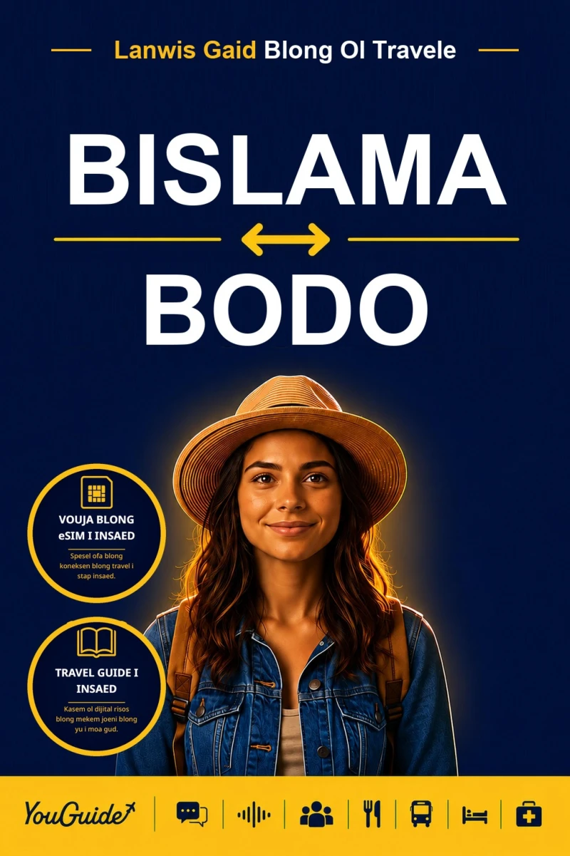 Portada: The Language Guide for Travelers - Bislama to Bodo