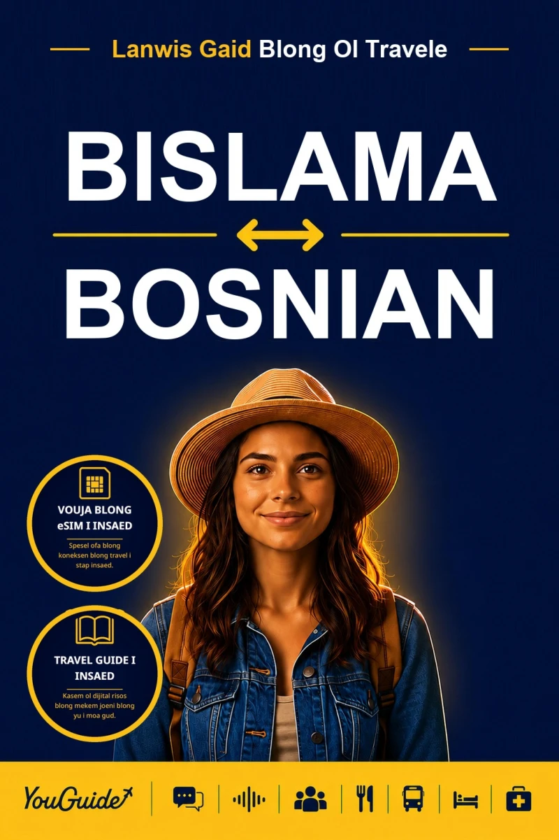Portada: The Language Guide for Travelers - Bislama to Bosnian