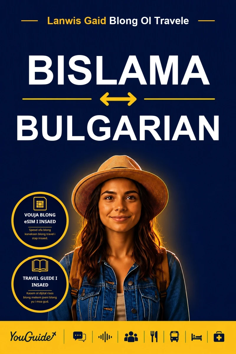 Portada: The Language Guide for Travelers - Bislama to Bulgarian