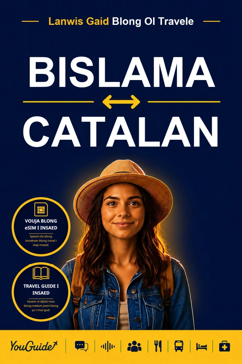 Portada: The Language Guide for Travelers - Bislama to Catalan