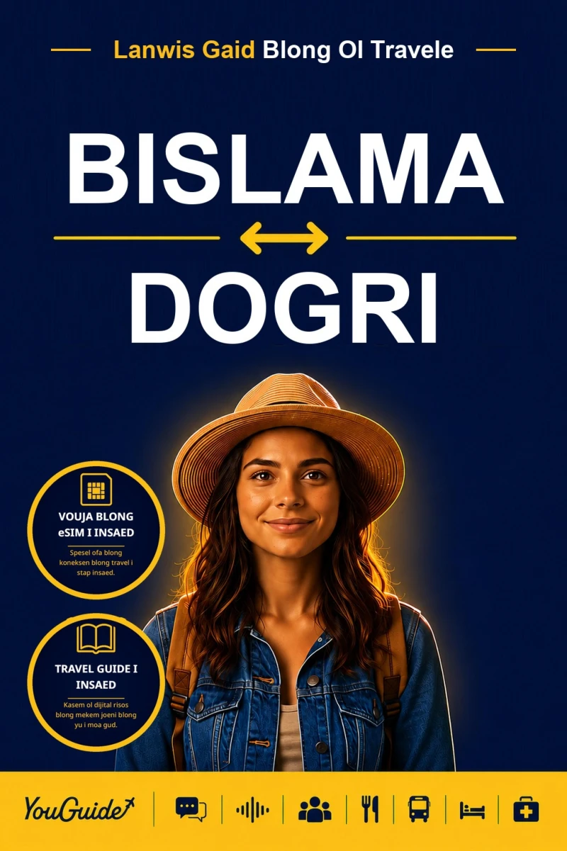 Portada: The Language Guide for Travelers - Bislama to Dogri