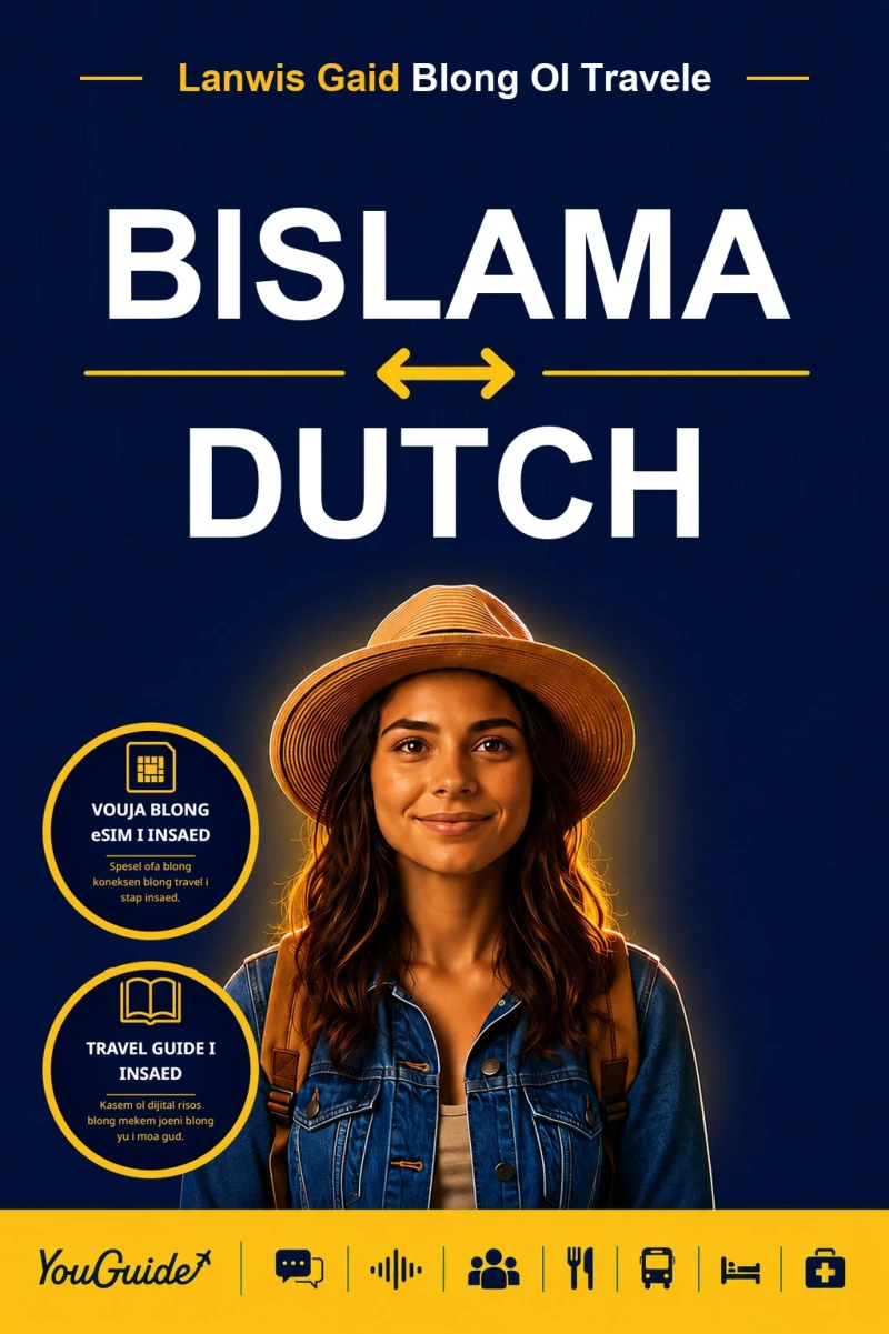 Portada: The Language Guide for Travelers - Bislama to Dutch