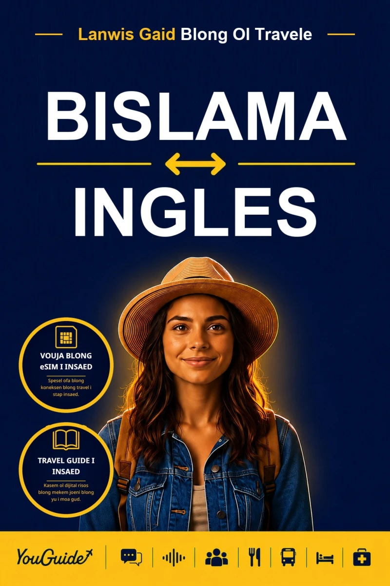 Portada: The Language Guide for Travelers - Bislama to English