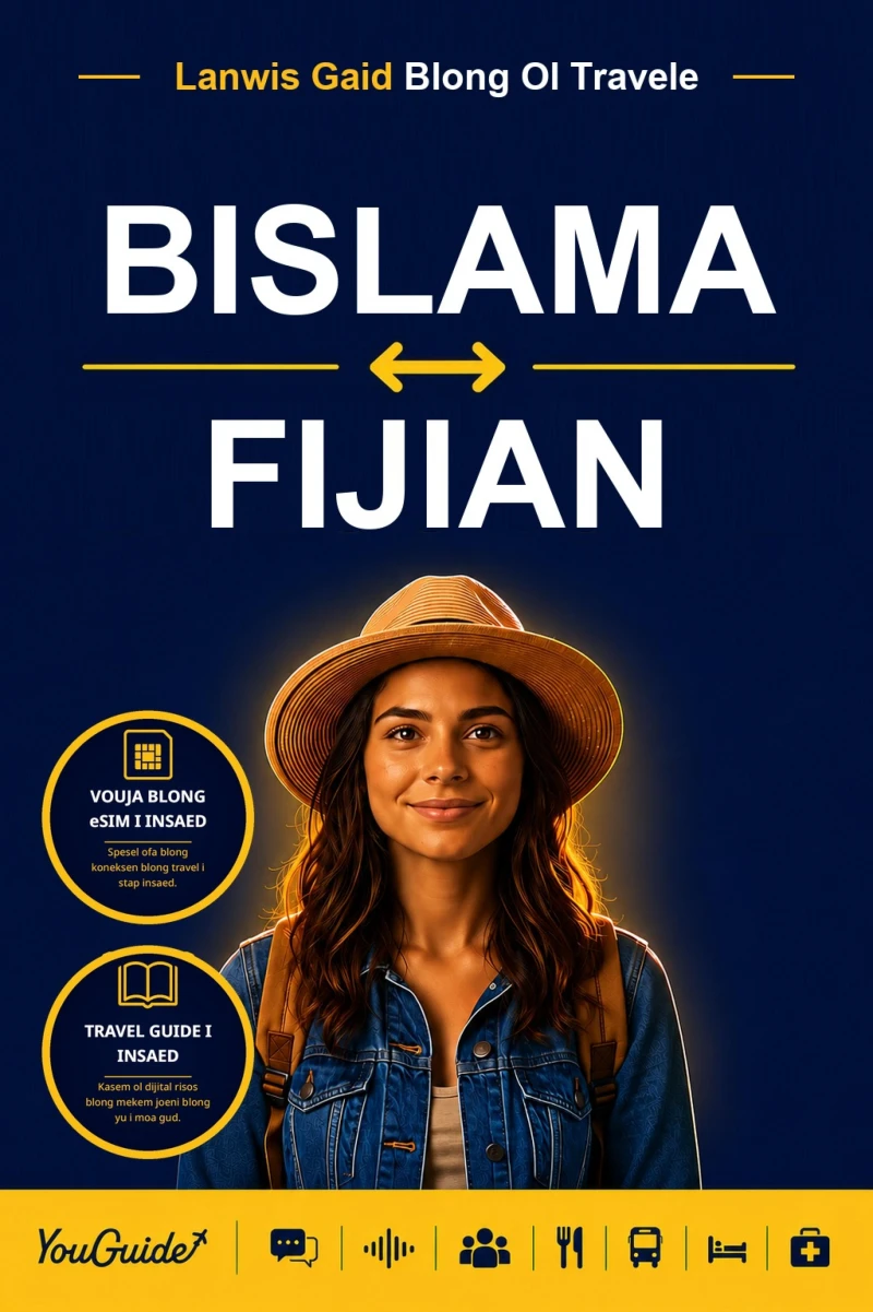 Portada: The Language Guide for Travelers - Bislama to Fijian