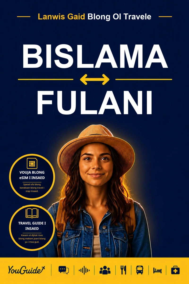 Portada: The Language Guide for Travelers - Bislama to Fulani