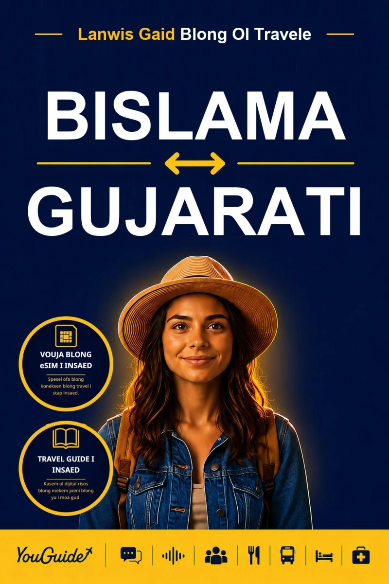Portada: The Language Guide for Travelers - Bislama to Gujarati