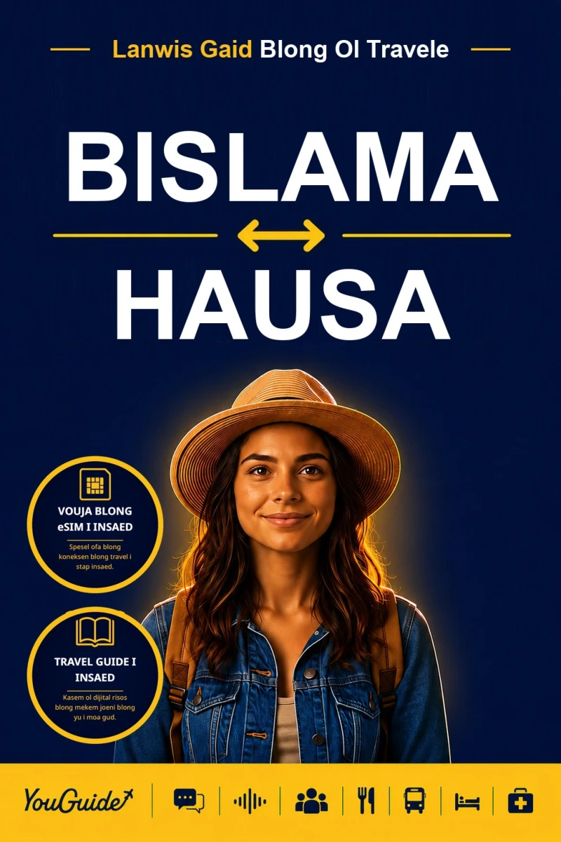 Portada: The Language Guide for Travelers - Bislama to Hausa