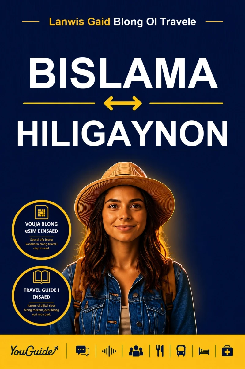 Portada: The Language Guide for Travelers - Bislama to Hiligaynon